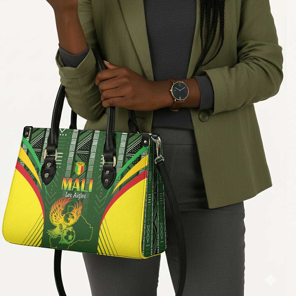 Mali Football Leather Bag Go Champions Les Aigles