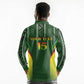Mali Football Custom Long Sleeve Polo Shirt Eagles Of Mali Rising - African Pride