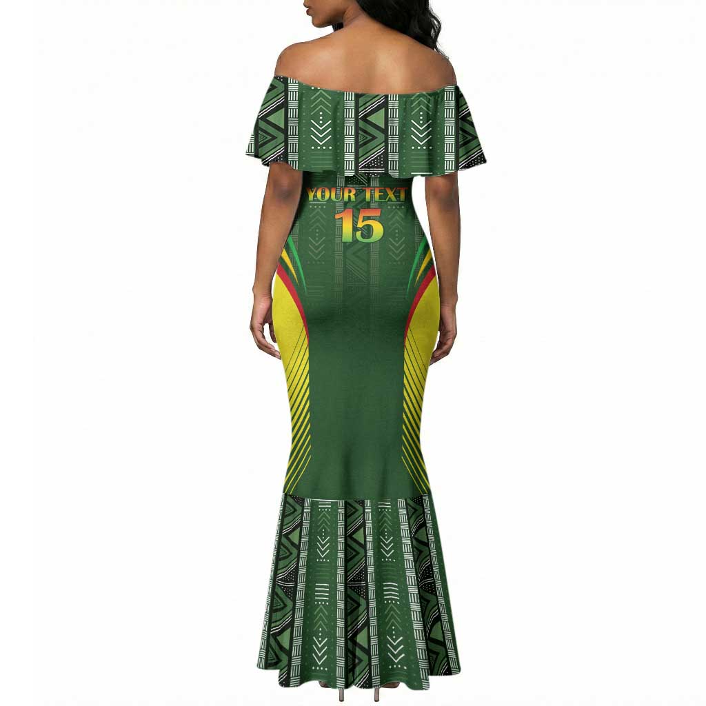 Mali Football Custom Mermaid Dress Eagles Of Mali Rising LT15