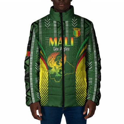 Custom Mali Football Padded Jacket Go Champions Les Aigles