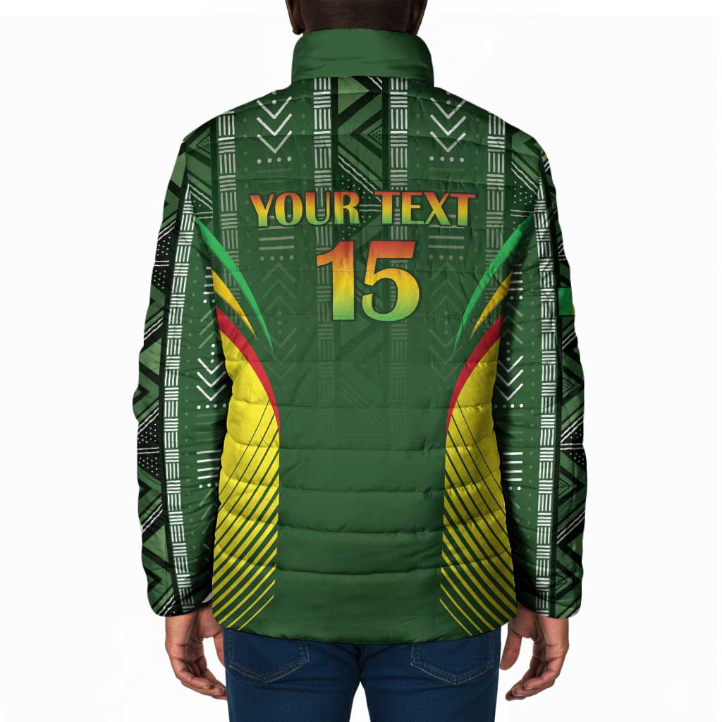 Custom Mali Football Padded Jacket Go Champions Les Aigles