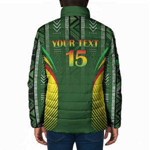 Custom Mali Football Padded Jacket Go Champions Les Aigles