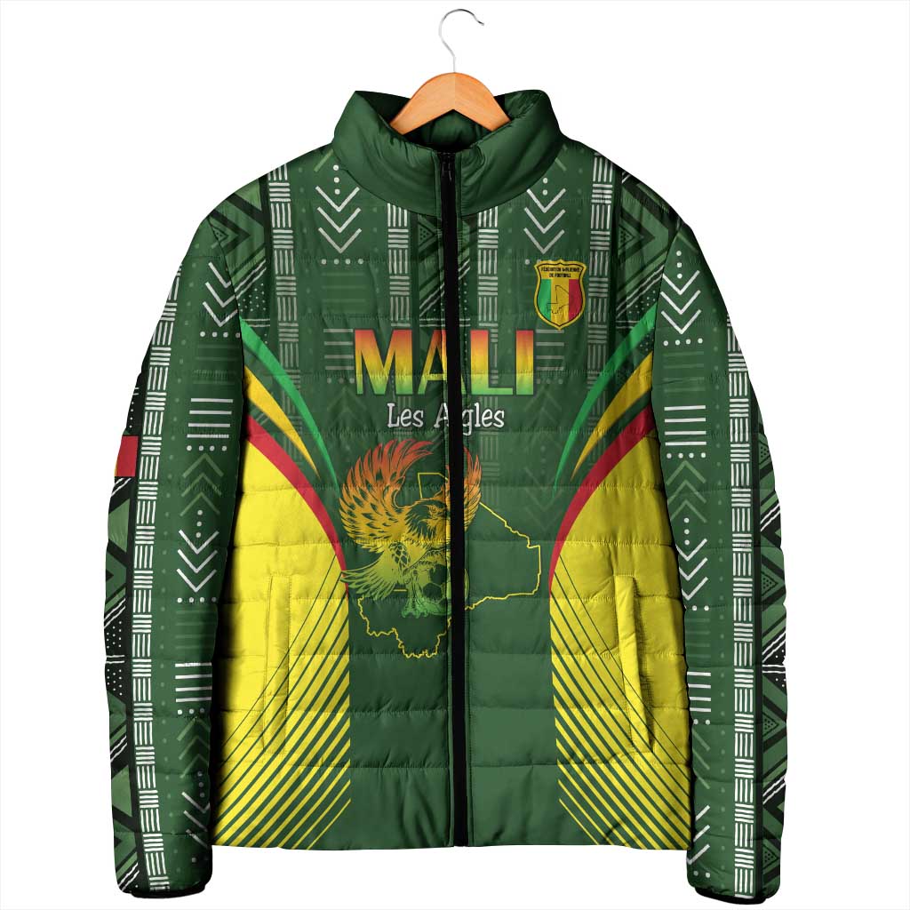 Custom Mali Football Padded Jacket Go Champions Les Aigles