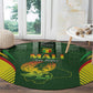 Mali Football Round Carpet Eagles Of Mali Rising - African Pride