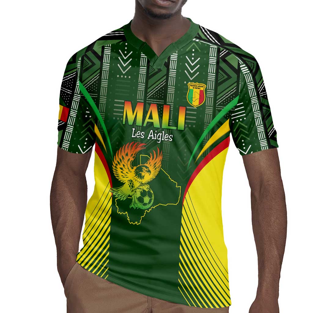 Mali Football Custom Rugby Jersey Eagles Of Mali Rising LT15