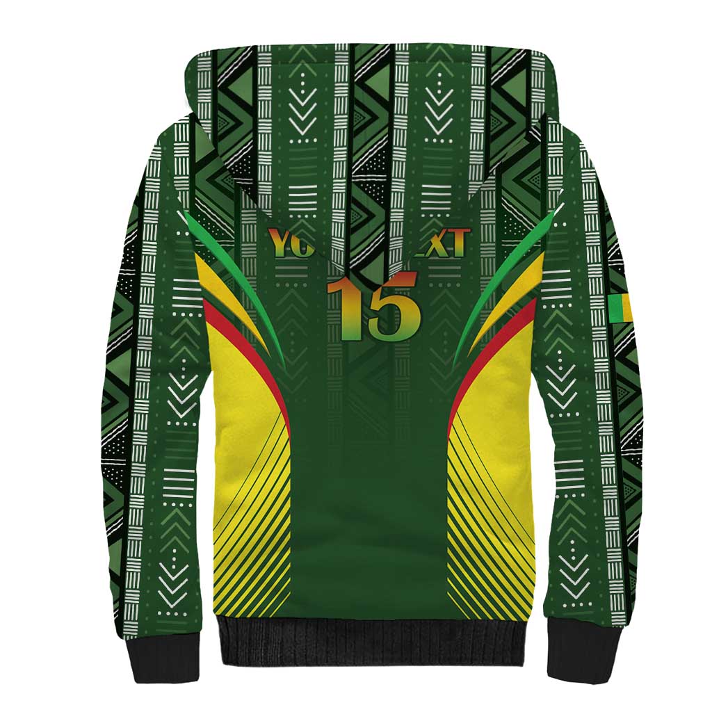 Mali Football Custom Sherpa Hoodie Eagles Of Mali Rising - African Pride