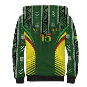 Mali Football Custom Sherpa Hoodie Eagles Of Mali Rising - African Pride