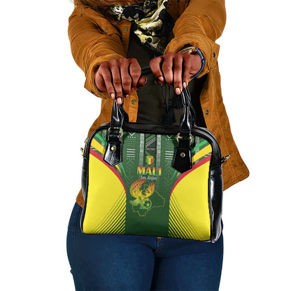 Mali Football Shoulder Handbag Eagles Of Mali Rising - African Pride
