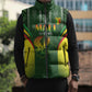 Custom Mali Football Sleeveless Puffer Jacket Go Champions Les Aigles