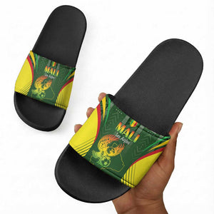 Mali Football Slide Sandals Go Champions Les Aigles