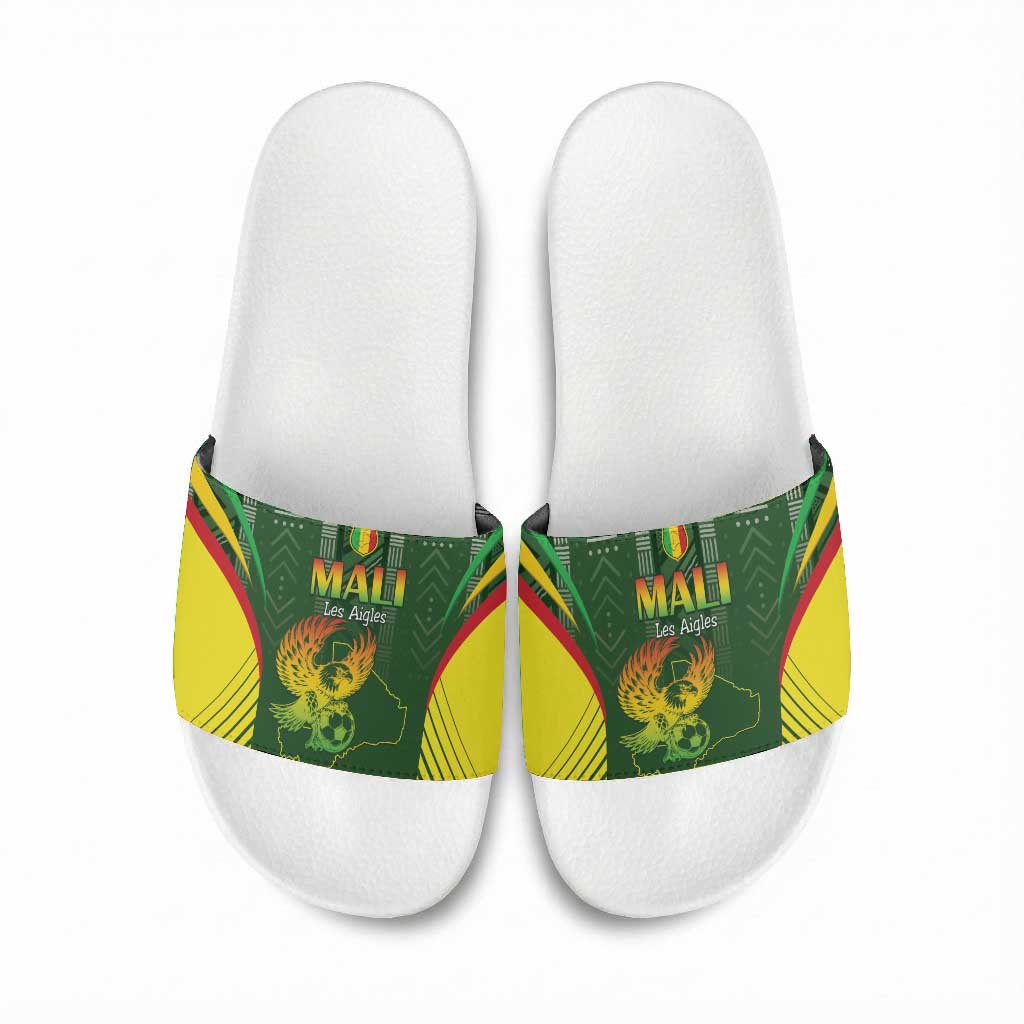 Mali Football Slide Sandals Go Champions Les Aigles