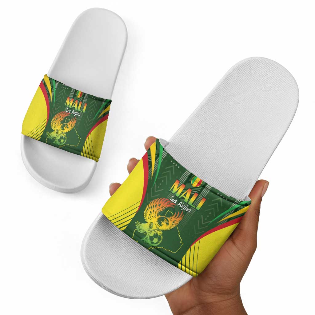 Mali Football Slide Sandals Go Champions Les Aigles