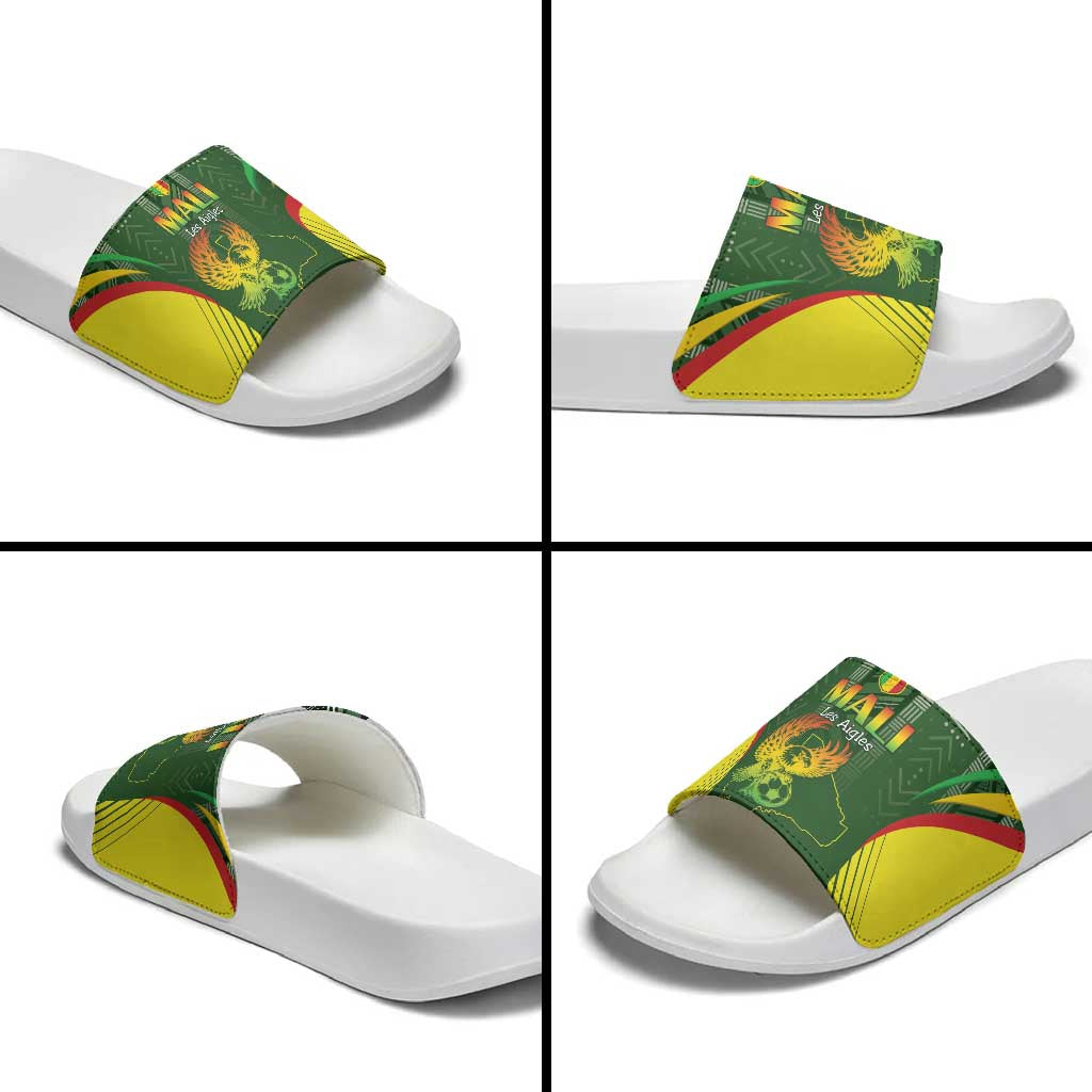 Mali Football Slide Sandals Go Champions Les Aigles