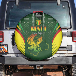 Mali Football Spare Tire Cover Eagles Of Mali Rising - African Pride