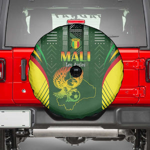 Mali Football Spare Tire Cover Eagles Of Mali Rising - African Pride