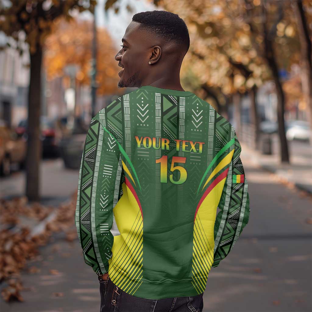 Mali Football Custom Sweatshirt Eagles Of Mali Rising - African Pride