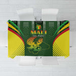 Mali Football Tablecloth Eagles Of Mali Rising - African Pride