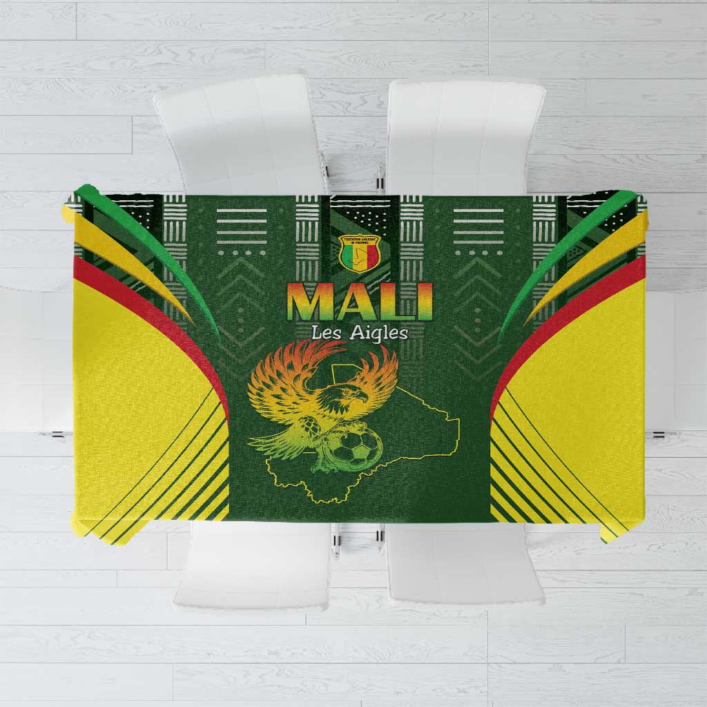 Mali Football Tablecloth Eagles Of Mali Rising - African Pride