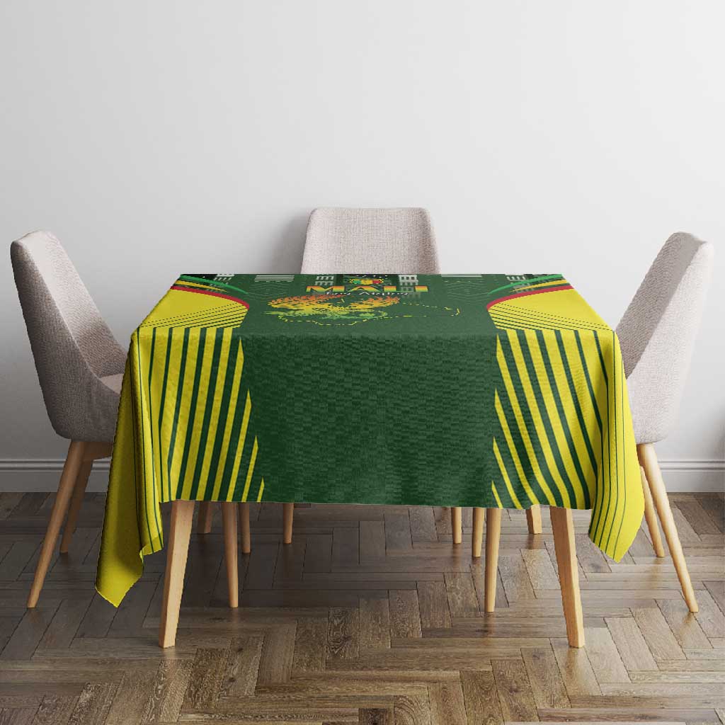 Mali Football Tablecloth Eagles Of Mali Rising - African Pride