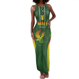 Mali Football Custom Tank Maxi Dress Eagles Of Mali Rising - African Pride