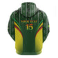 Mali Football Custom Zip Hoodie Eagles Of Mali Rising - African Pride