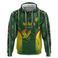 Mali Football Custom Zip Hoodie Eagles Of Mali Rising - African Pride