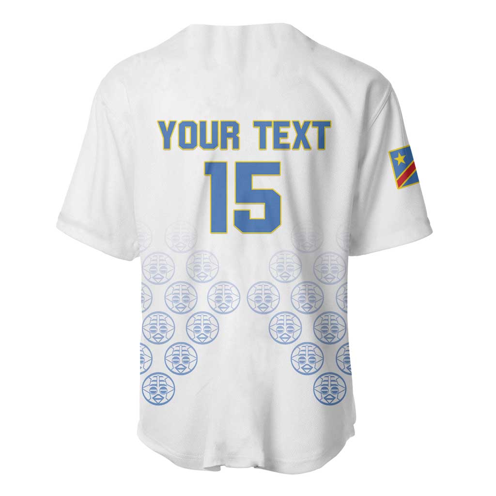 DR Congo Football Custom Baseball Jersey Leopards To The Top LT15