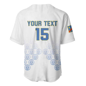 DR Congo Football Custom Baseball Jersey Leopards To The Top LT15
