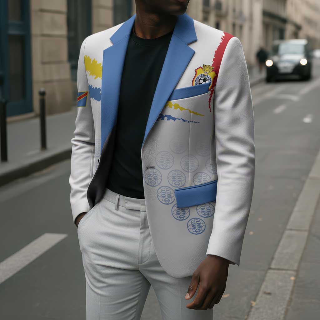 Custom DR Congo Football Blazer Road To Champions