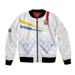 DR Congo Football Custom Bomber Jacket Leopards To The Top - African Pride