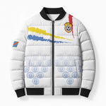 Custom DR Congo Football Bomber Puffer Jacket Road To Champions