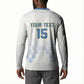 Custom DR Congo Football Button Sweatshirt Road To Champions