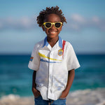 DR Congo Football Custom Kid Hawaiian Shirt Leopards To The Top LT15