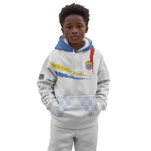 DR Congo Football Custom Kid Hoodie Leopards To The Top - African Pride