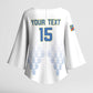 Custom DR Congo Football Kimono Sleeve Blouse Road To Champions