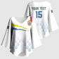 Custom DR Congo Football Kimono Sleeve Blouse Road To Champions