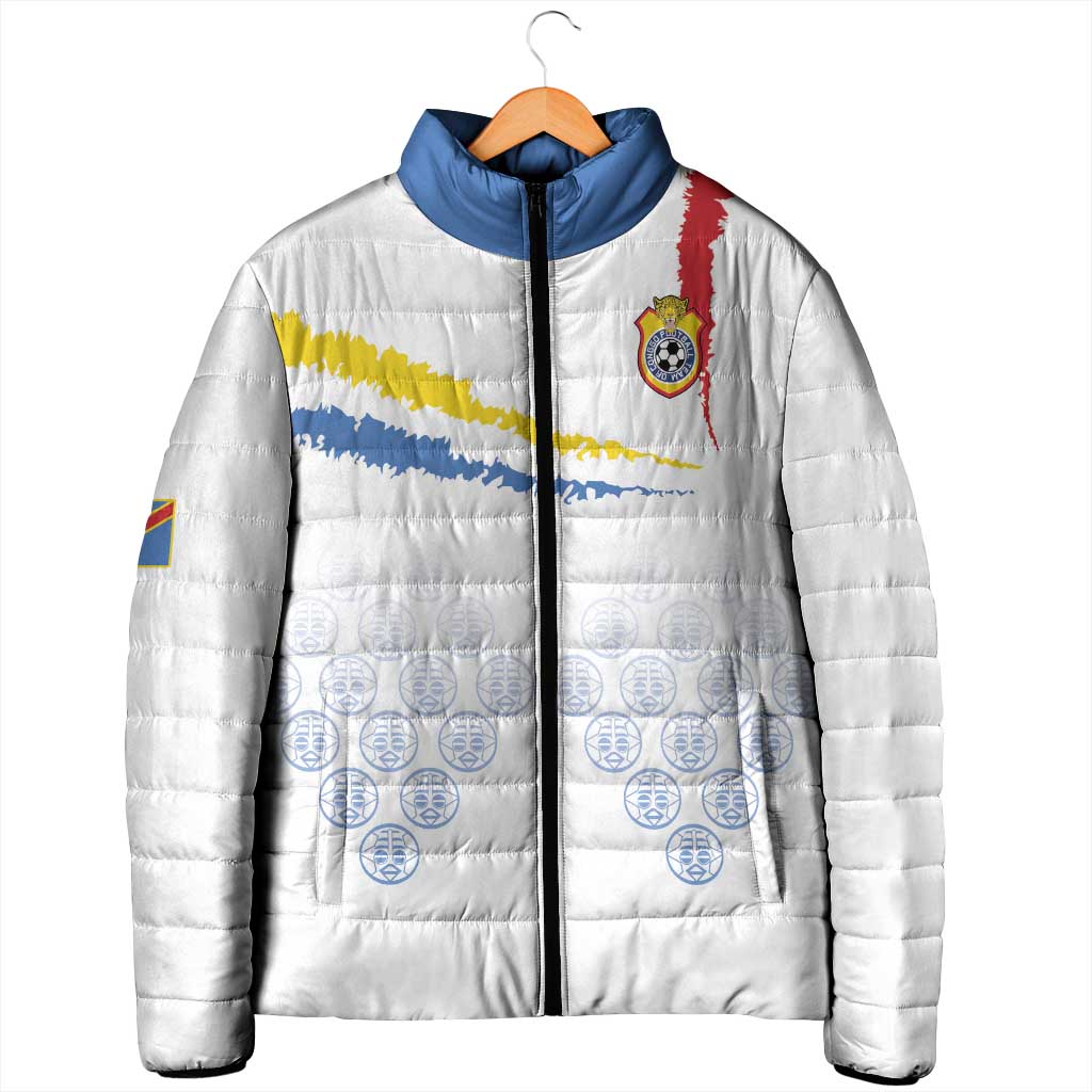 Custom DR Congo Football Padded Jacket Road To Champions