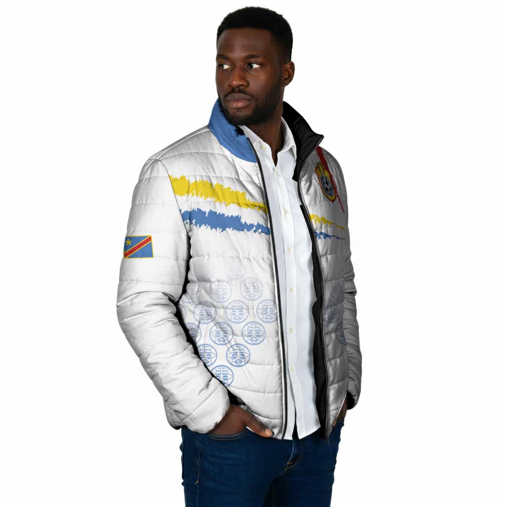 Custom DR Congo Football Padded Jacket Road To Champions