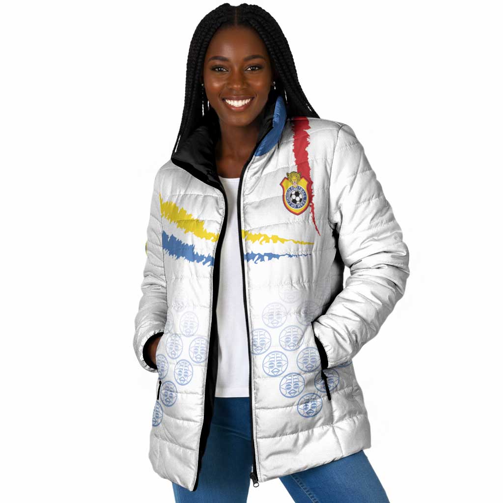 Custom DR Congo Football Padded Jacket Road To Champions