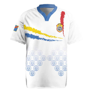 DR Congo Football Custom Rugby Jersey Leopards To The Top LT15
