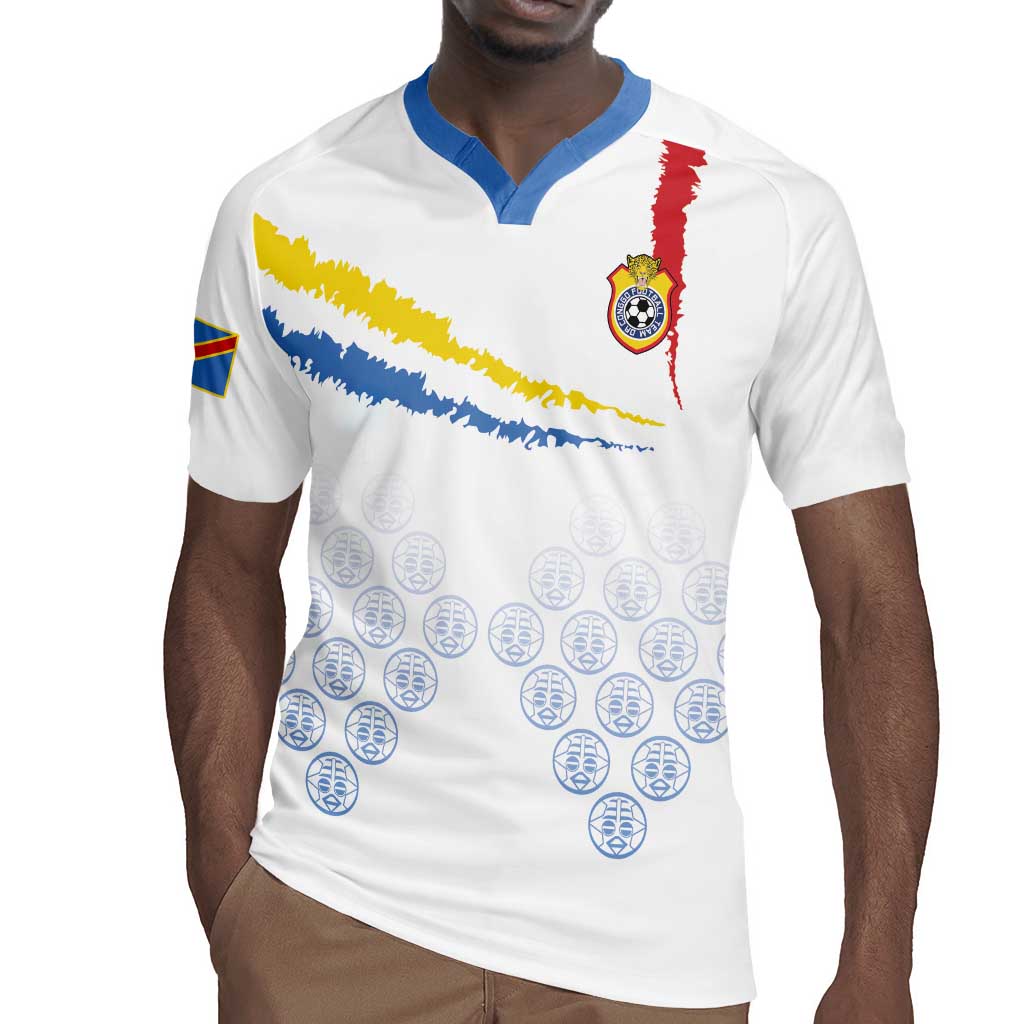 DR Congo Football Custom Rugby Jersey Leopards To The Top LT15