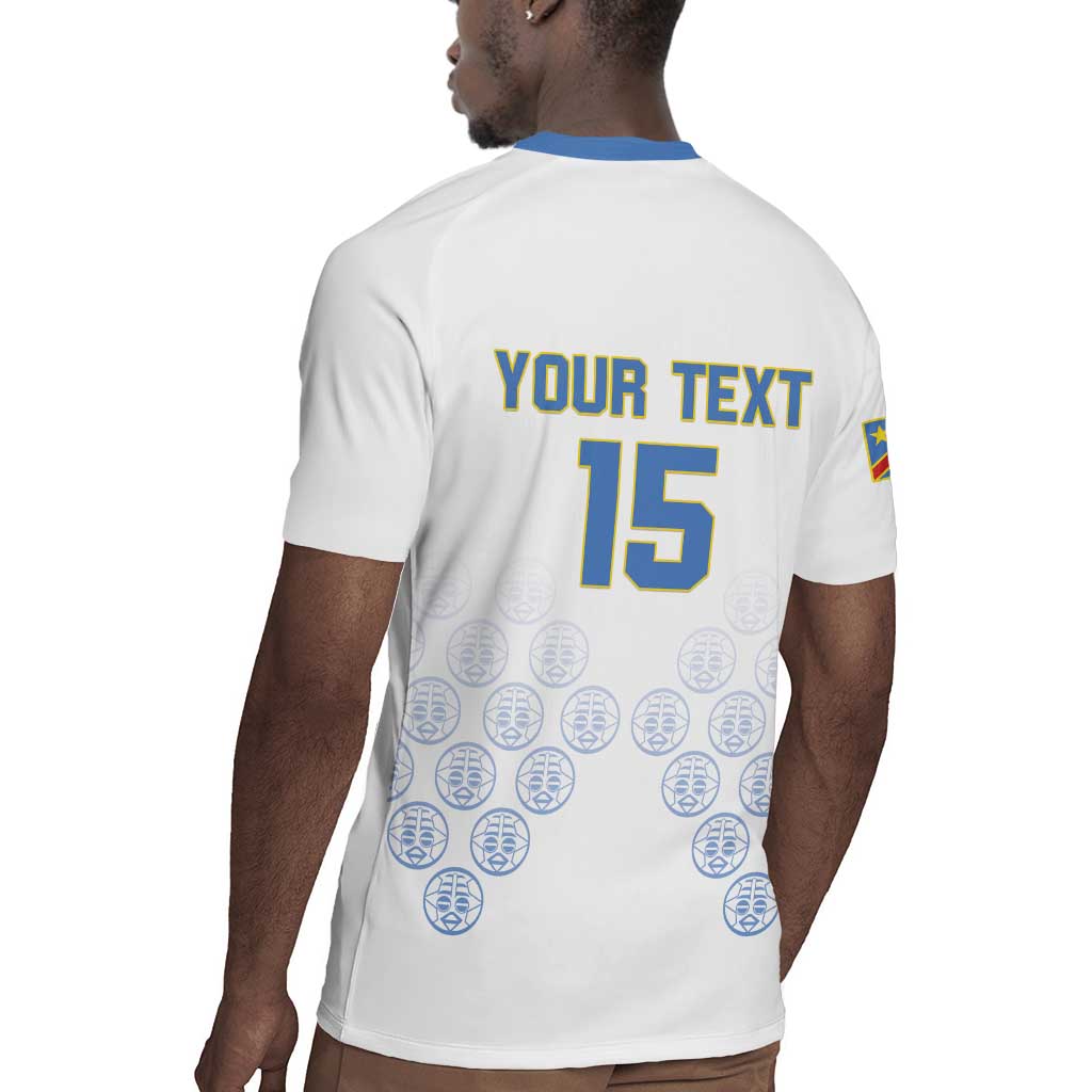 DR Congo Football Custom Rugby Jersey Leopards To The Top LT15