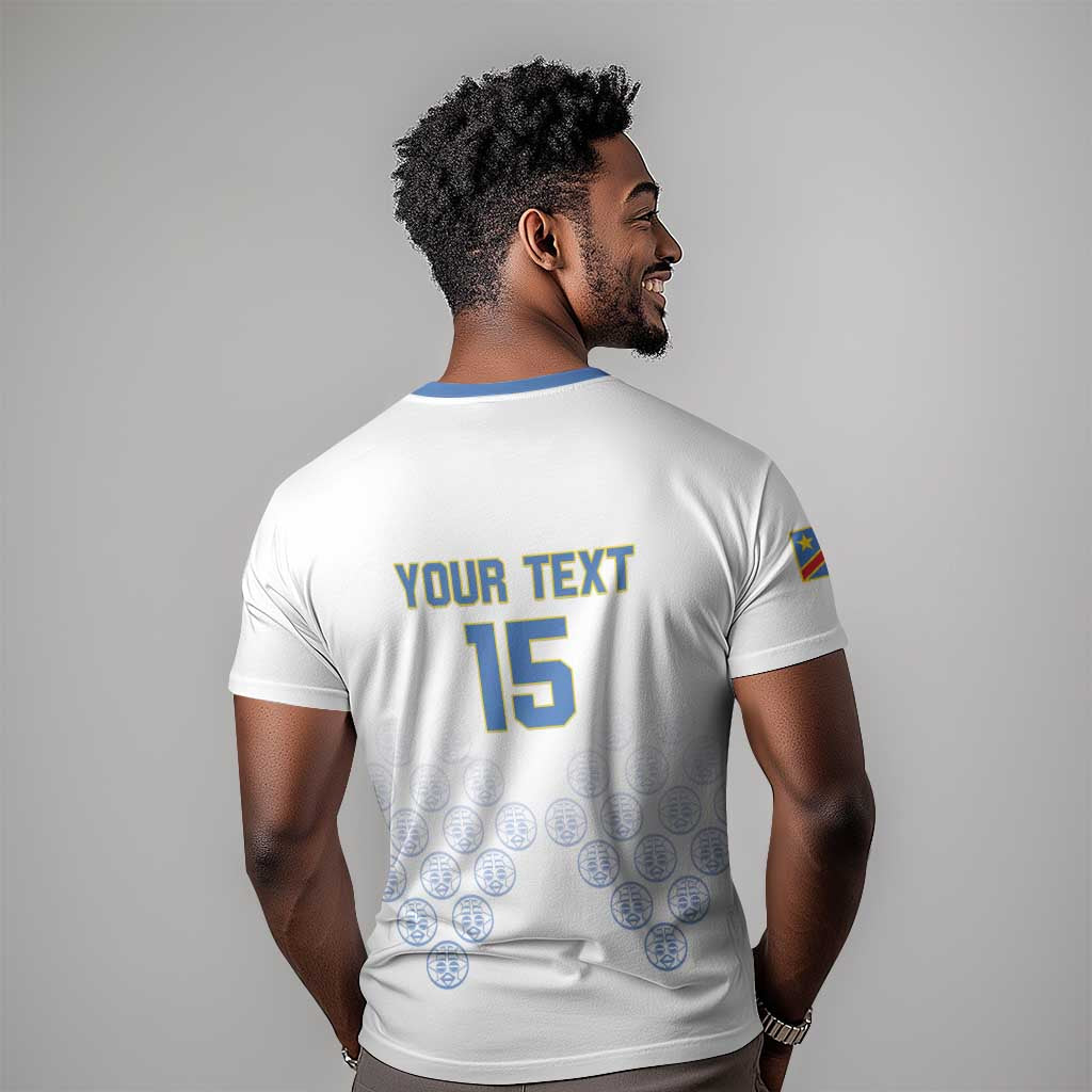 DR Congo Football Custom T shirt Leopards To The Top LT15