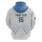 DR Congo Football Custom Zip Hoodie Leopards To The Top - African Pride