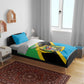 Personalised Afro Tanzania Bedding Set Happy Union Day