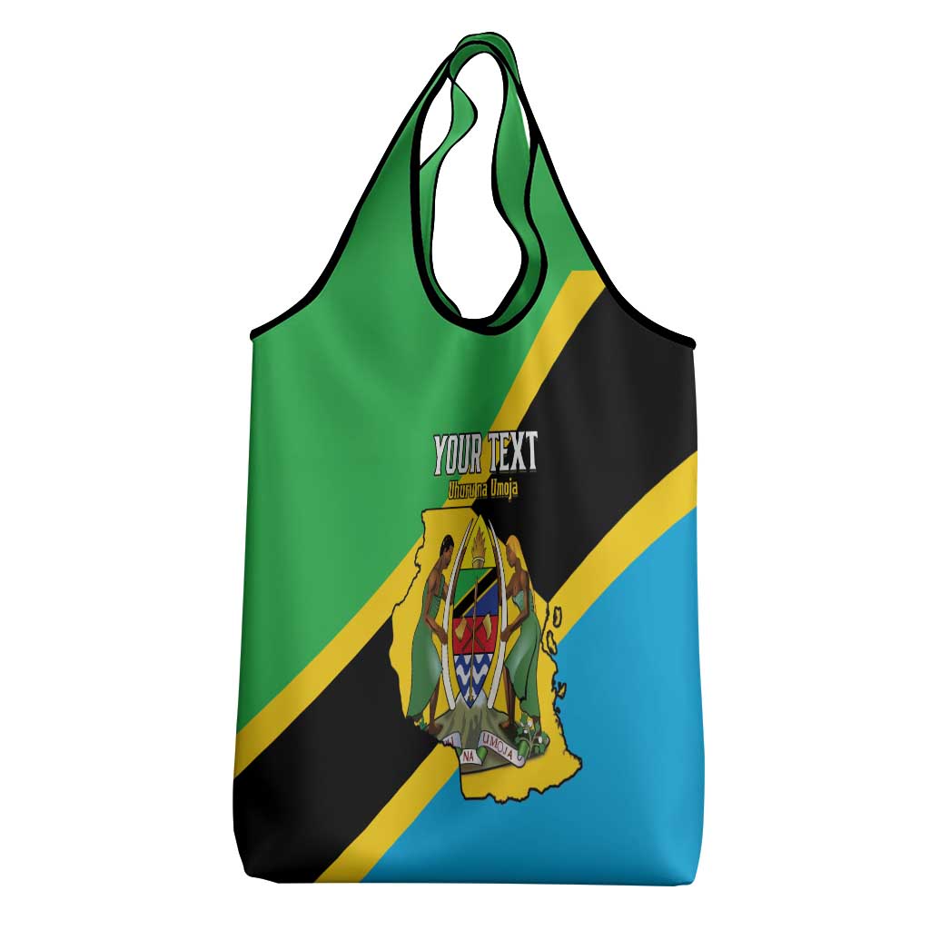 Personalised Afro Tanzania Grocery Bag Happy Union Day