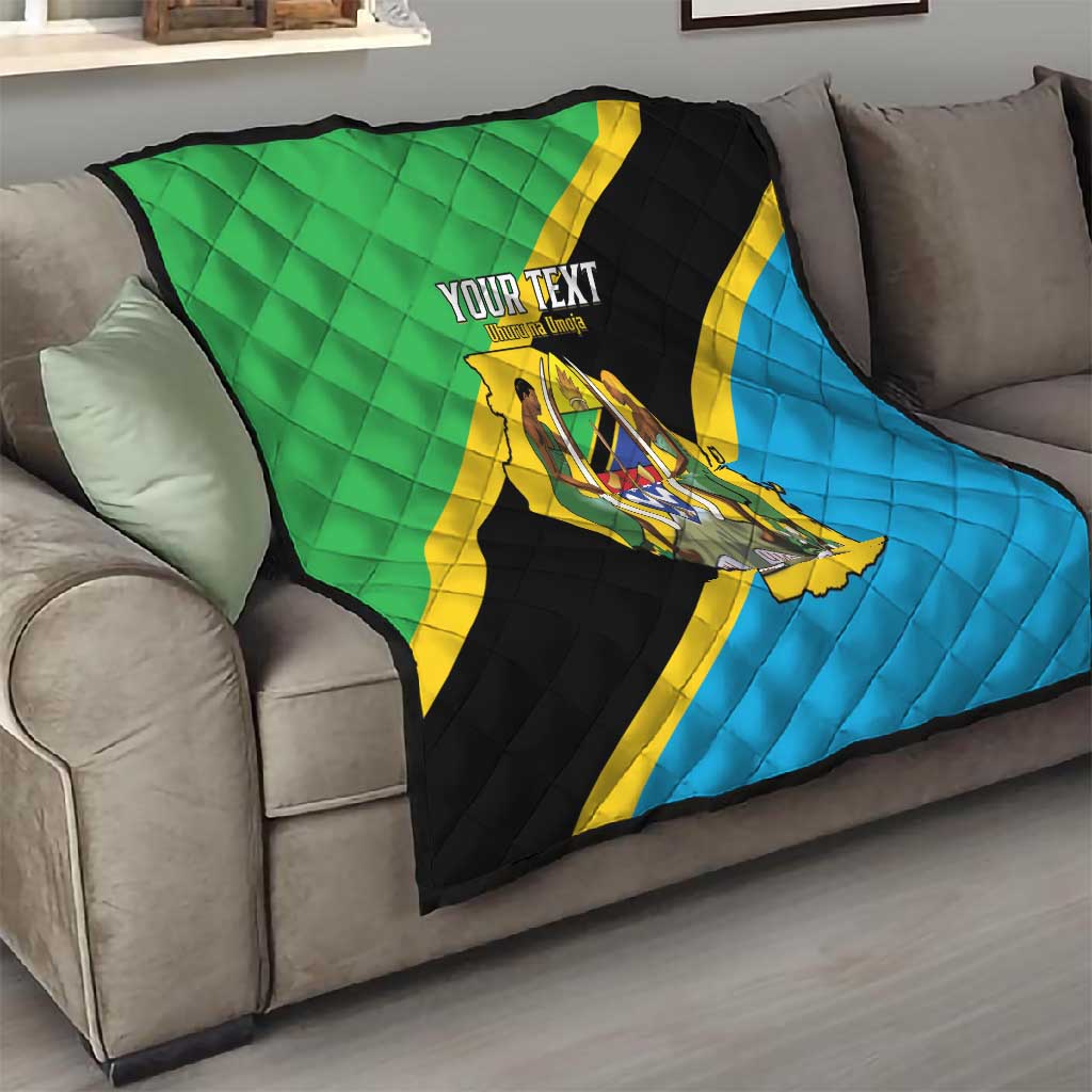 Personalised Afro Tanzania Quilt Happy Union Day