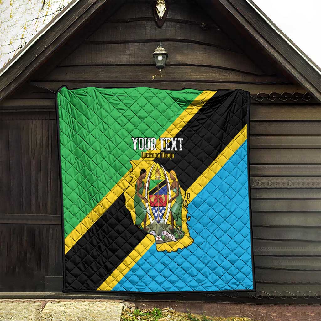 Personalised Afro Tanzania Quilt Happy Union Day