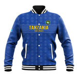 Custom Tanzania Football Baseball Jacket Taifa Stars Go Champions