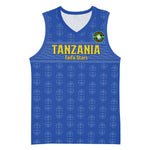 Custom Tanzania Football Basketball Jersey Taifa Stars Go Champions LT15